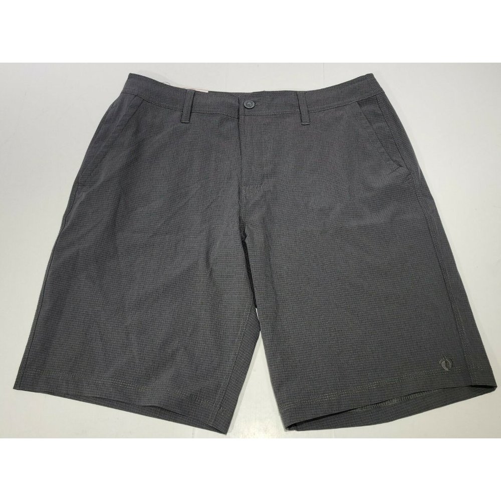 HANG TEN Gray Meteorite Men's Checkered Hybrid Qui